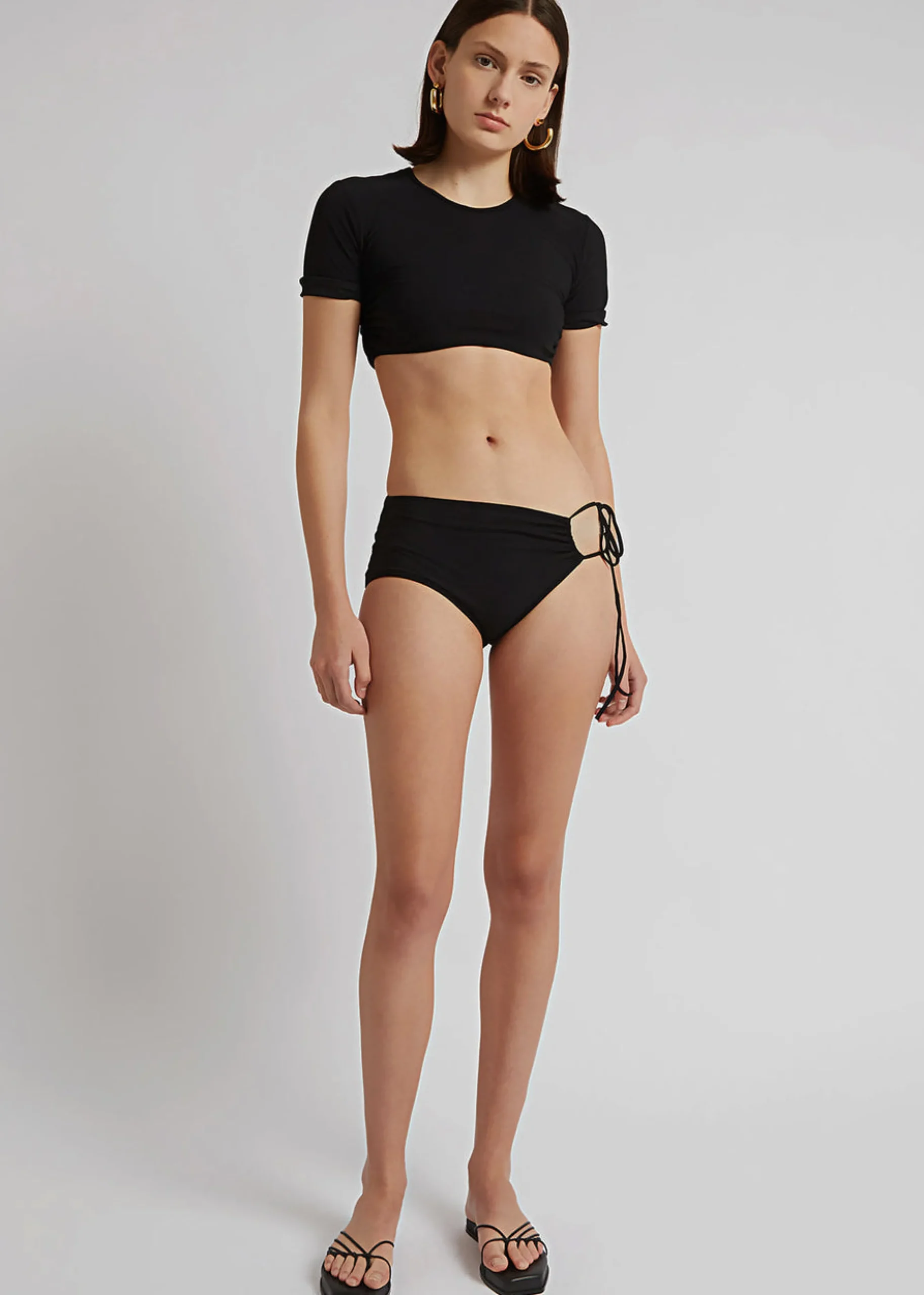 Christopher Esber Ruched Side Tie Brief