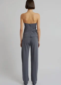 Christopher Esber Side Cowl Strapless Top