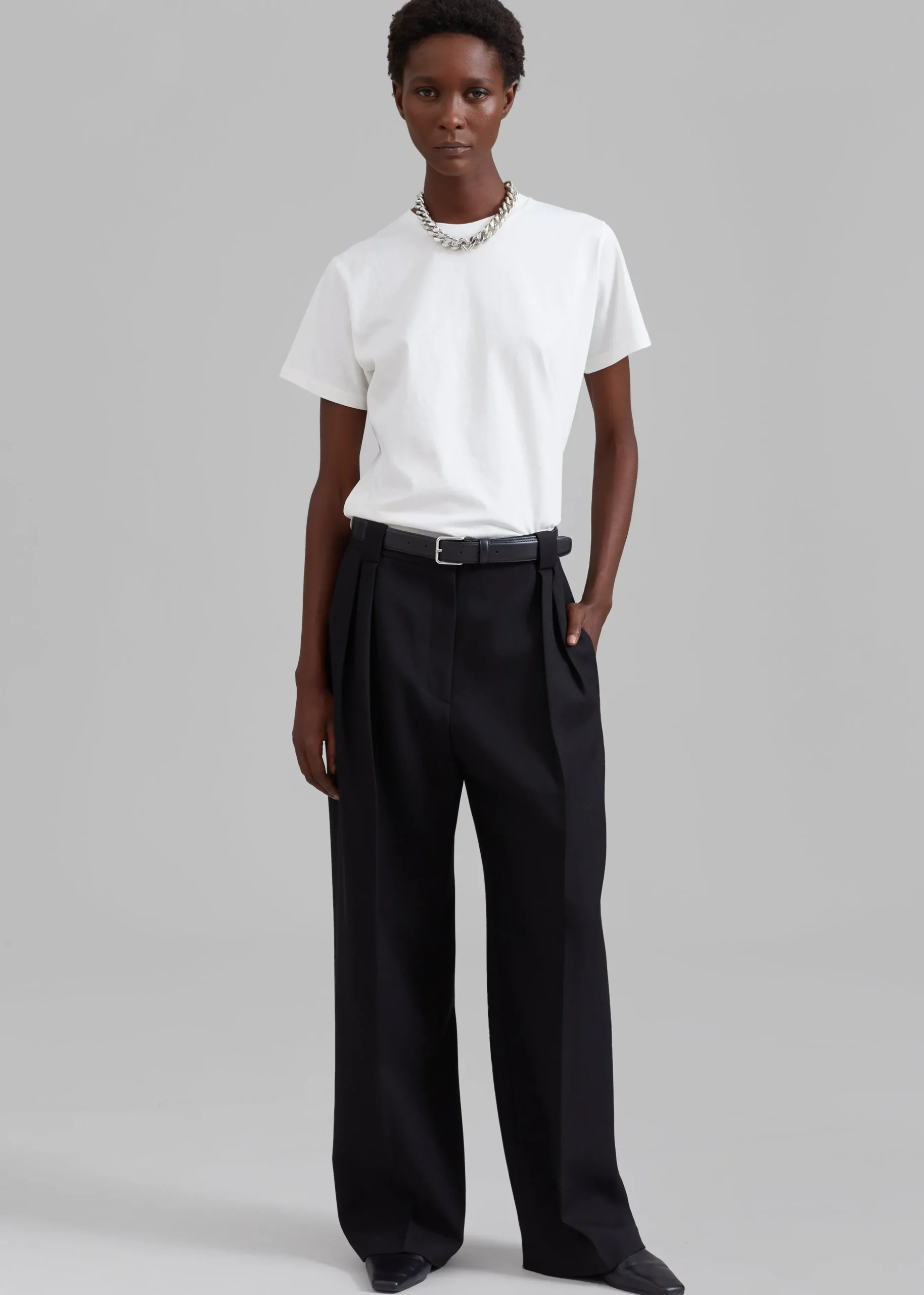 Cian Pintuck Trousers