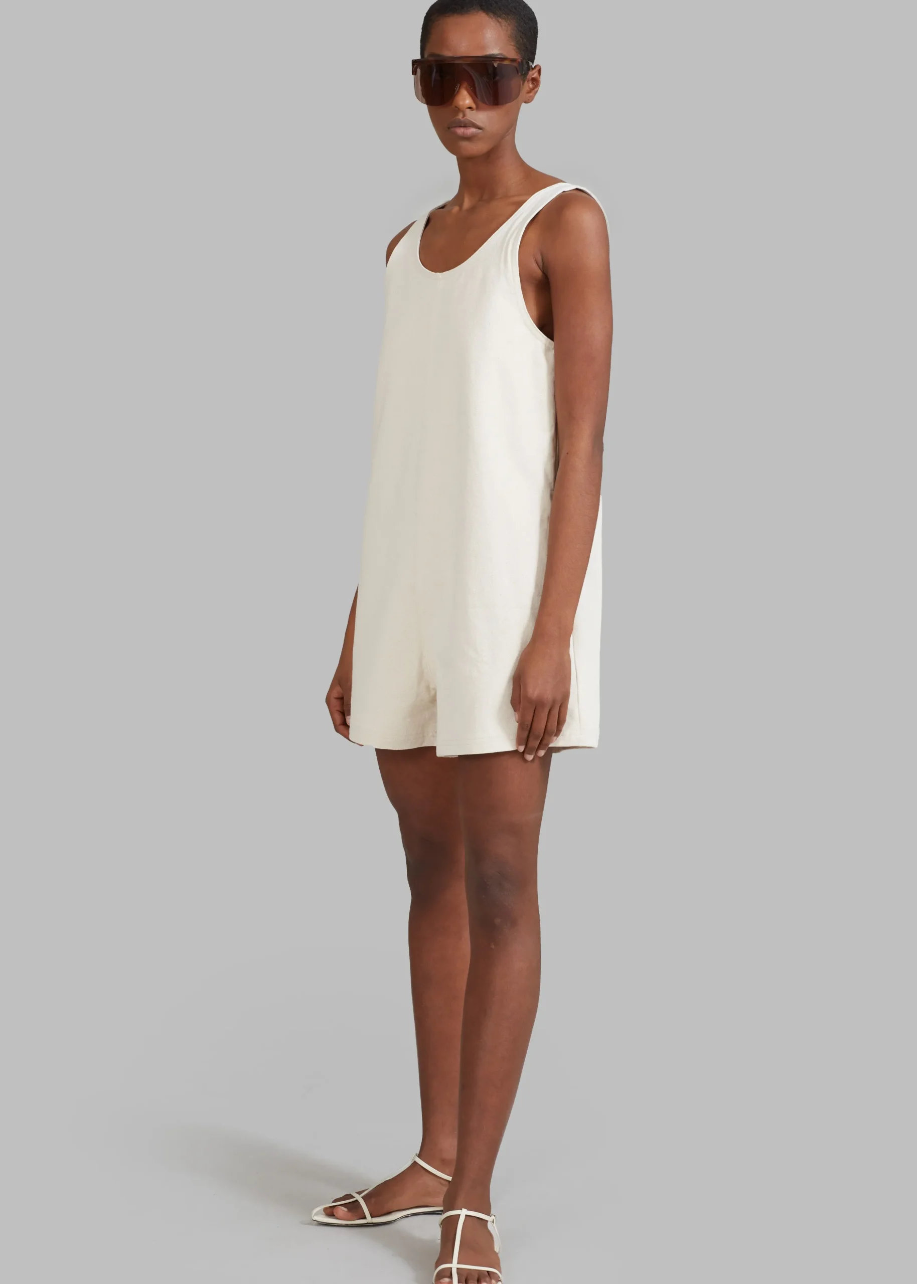 Claris Twill Romper