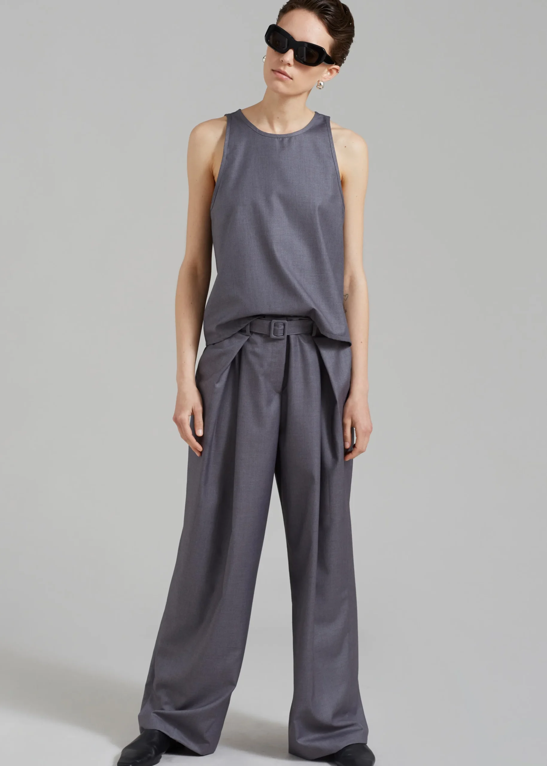 Clay Belted Pants