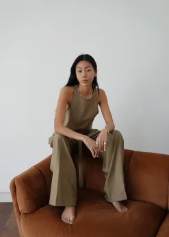 Clay Sleeveless Top