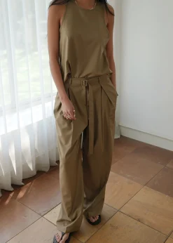 Clay Sleeveless Top