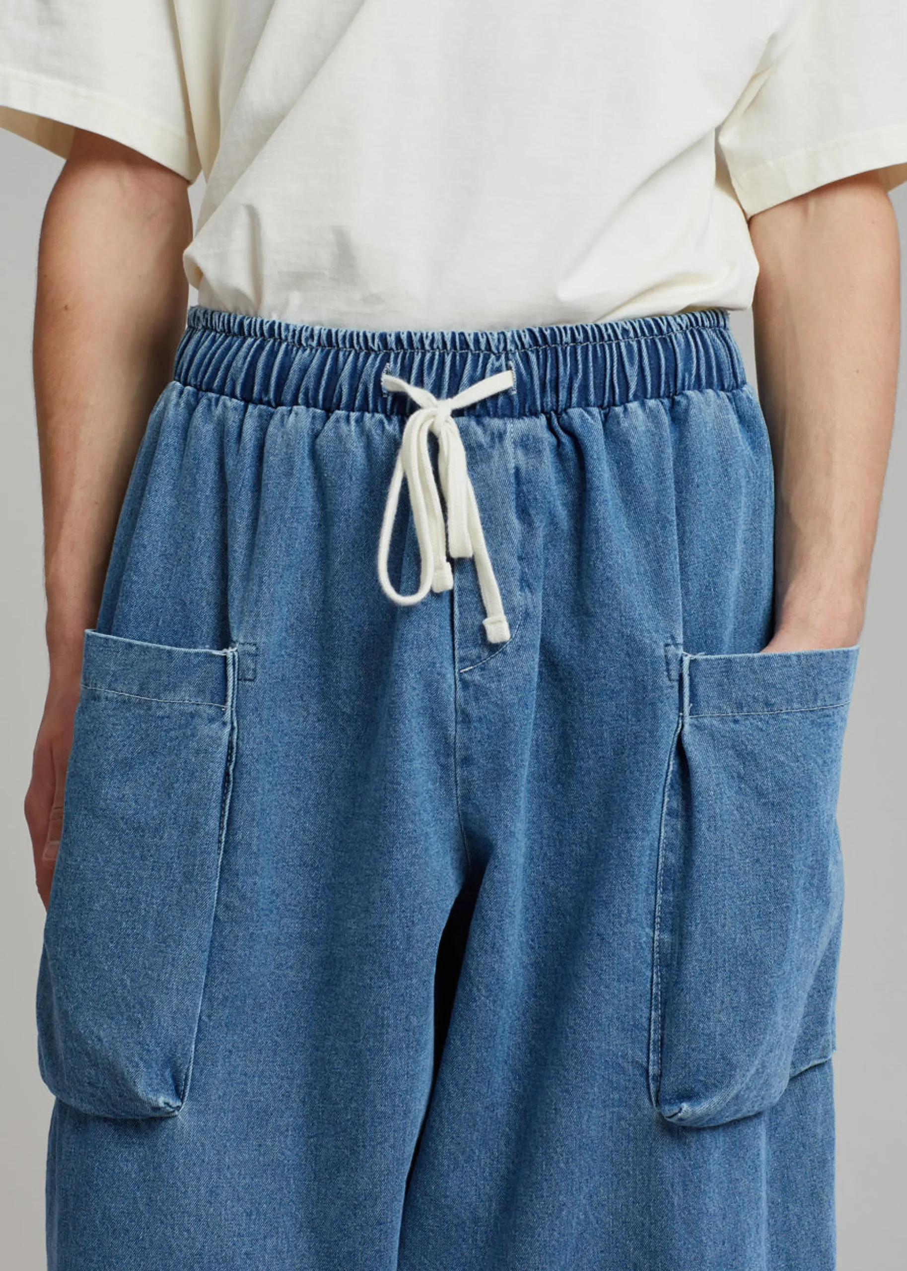 Cliff Denim Balloon Pants