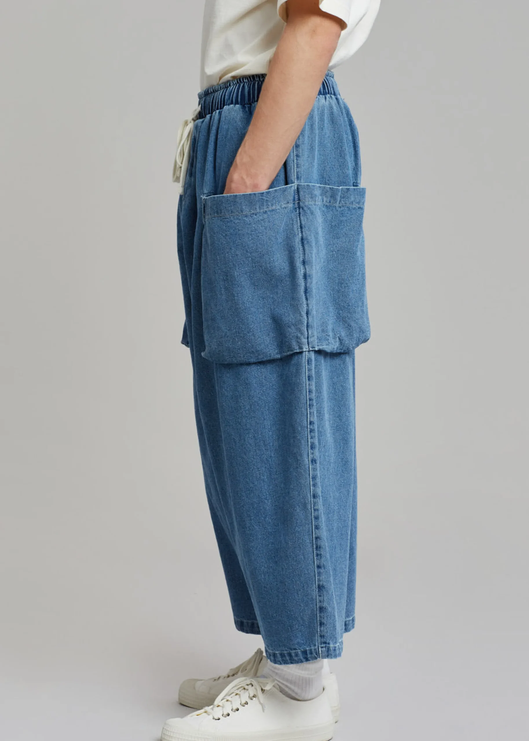 Cliff Denim Balloon Pants