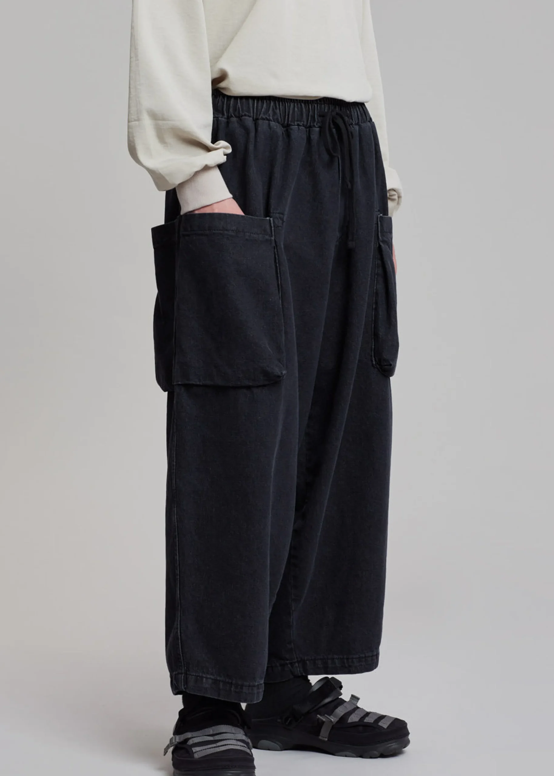 Cliff Denim Balloon Pants