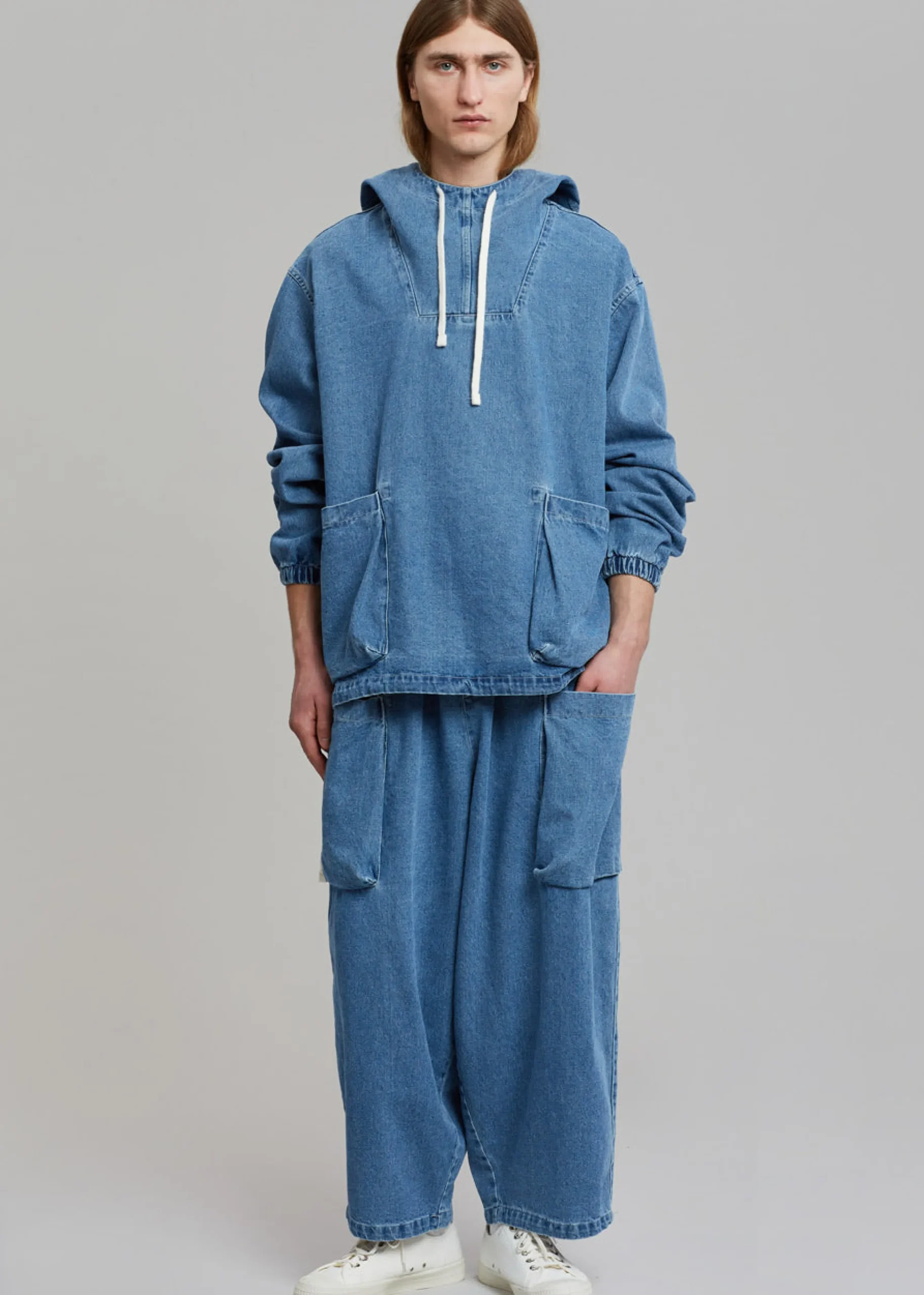 Cliff Denim Hoodie