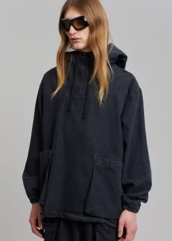 Cliff Denim Hoodie