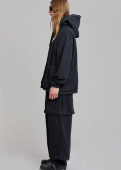 Cliff Denim Hoodie