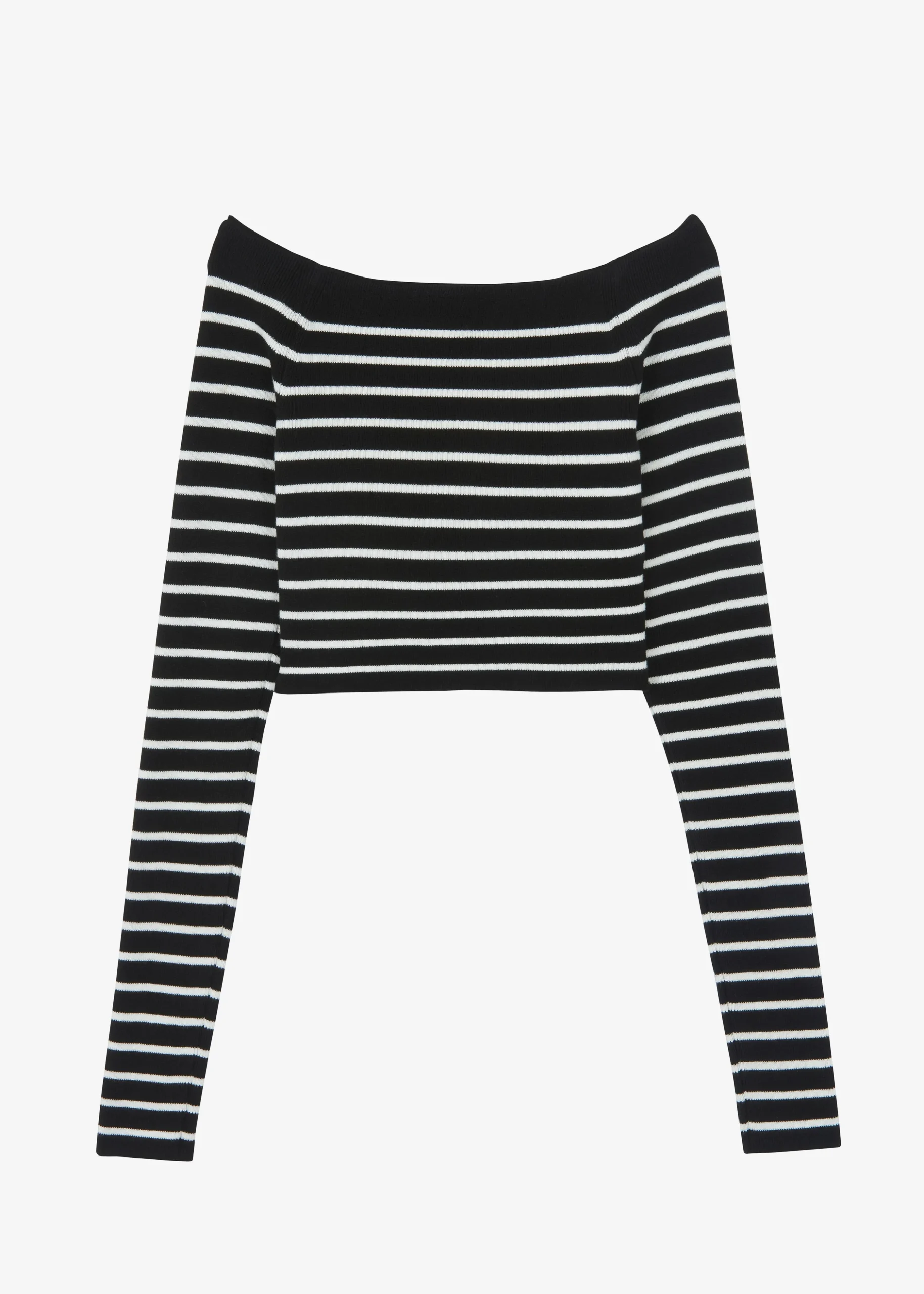 Coco Black Off Shoulder Sweater