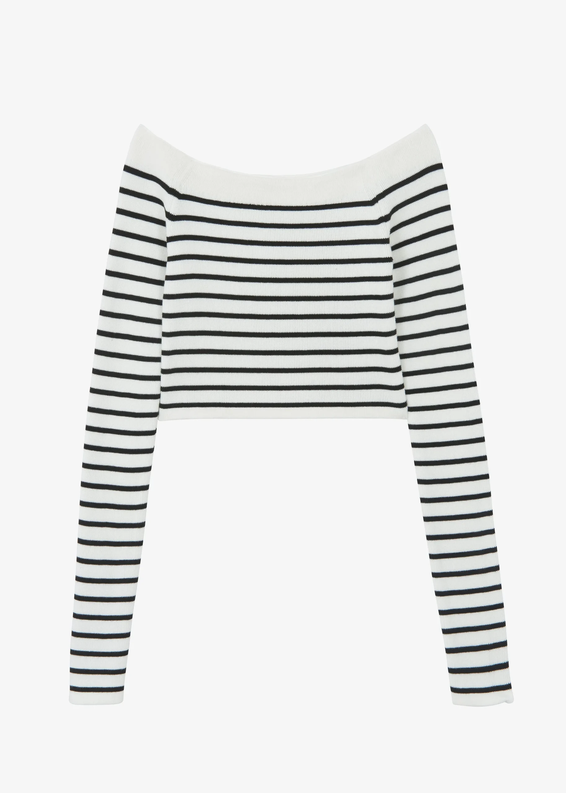 Coco White Off Shoulder Sweater
