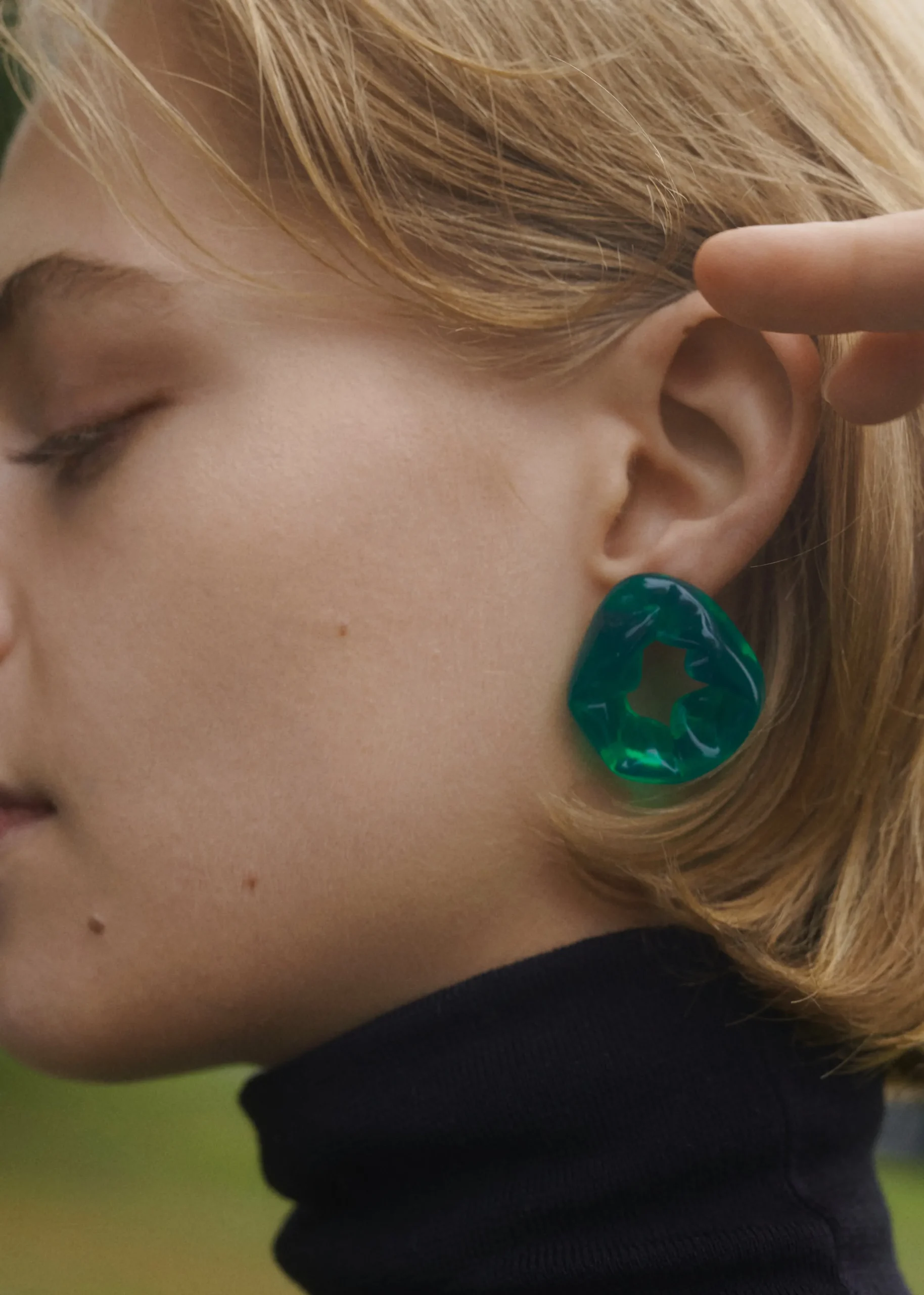 Completedworks Scrunch Bio-Resin Earrings