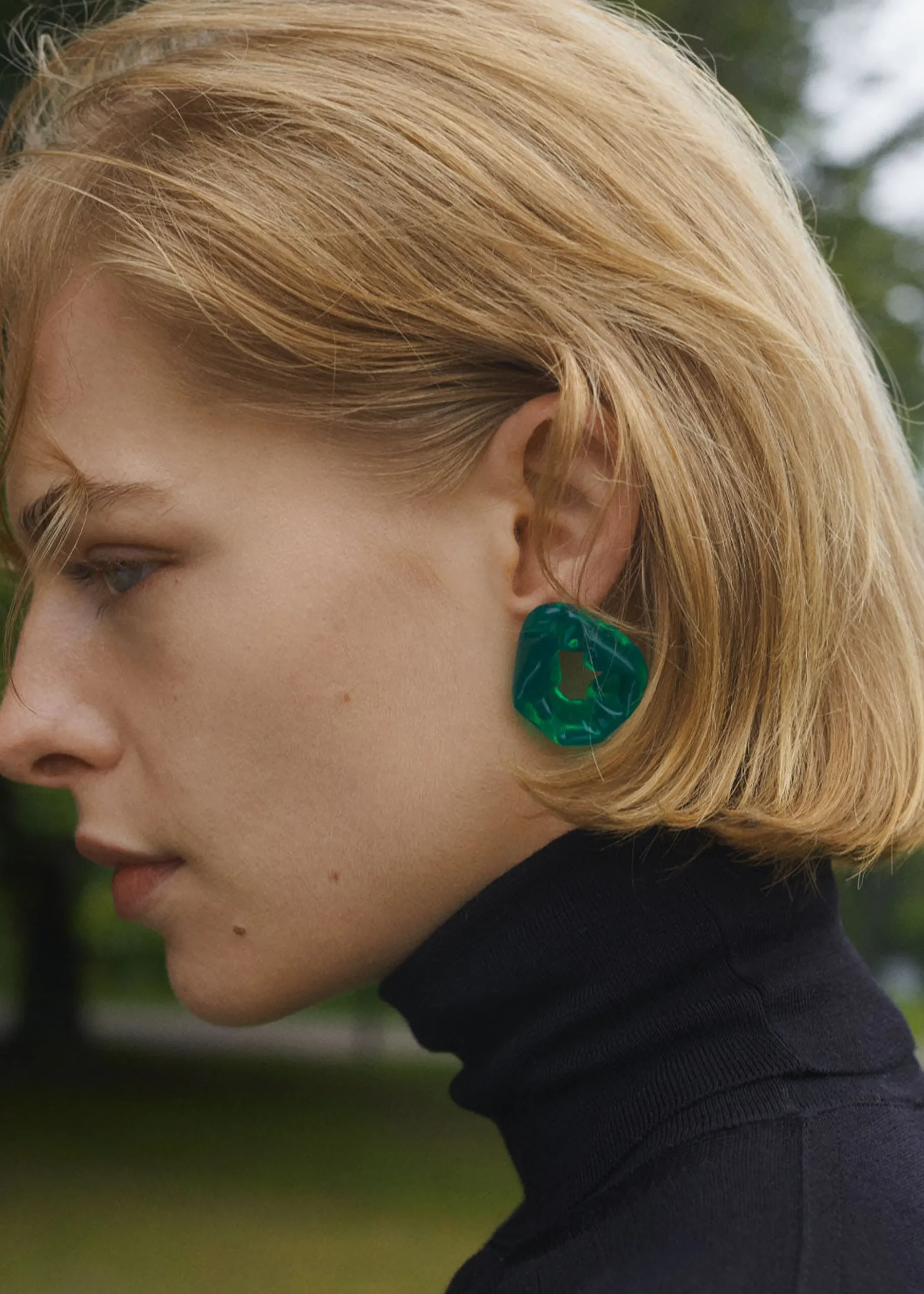 Completedworks Scrunch Bio-Resin Earrings