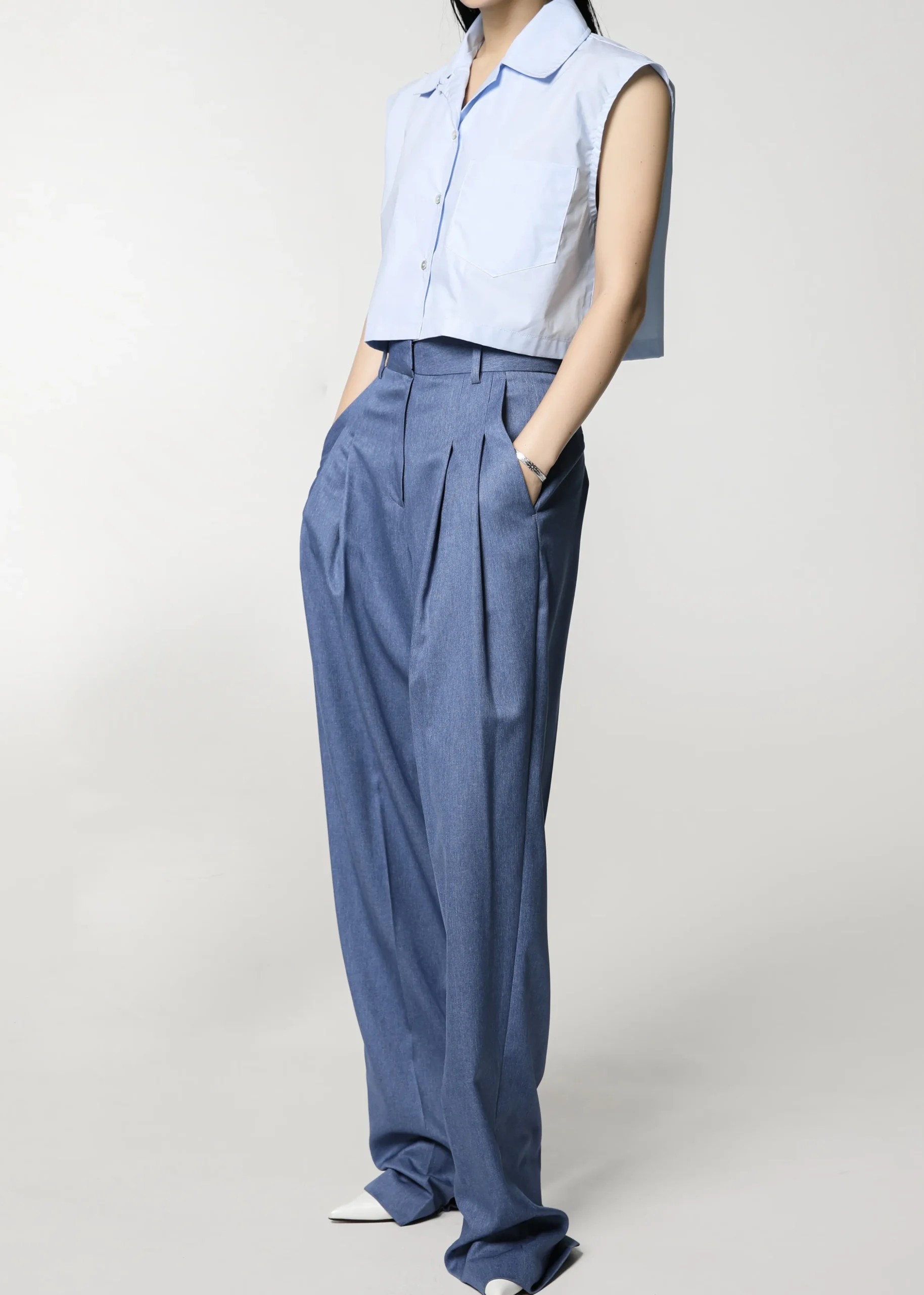 Cooper Pintuck Trousers