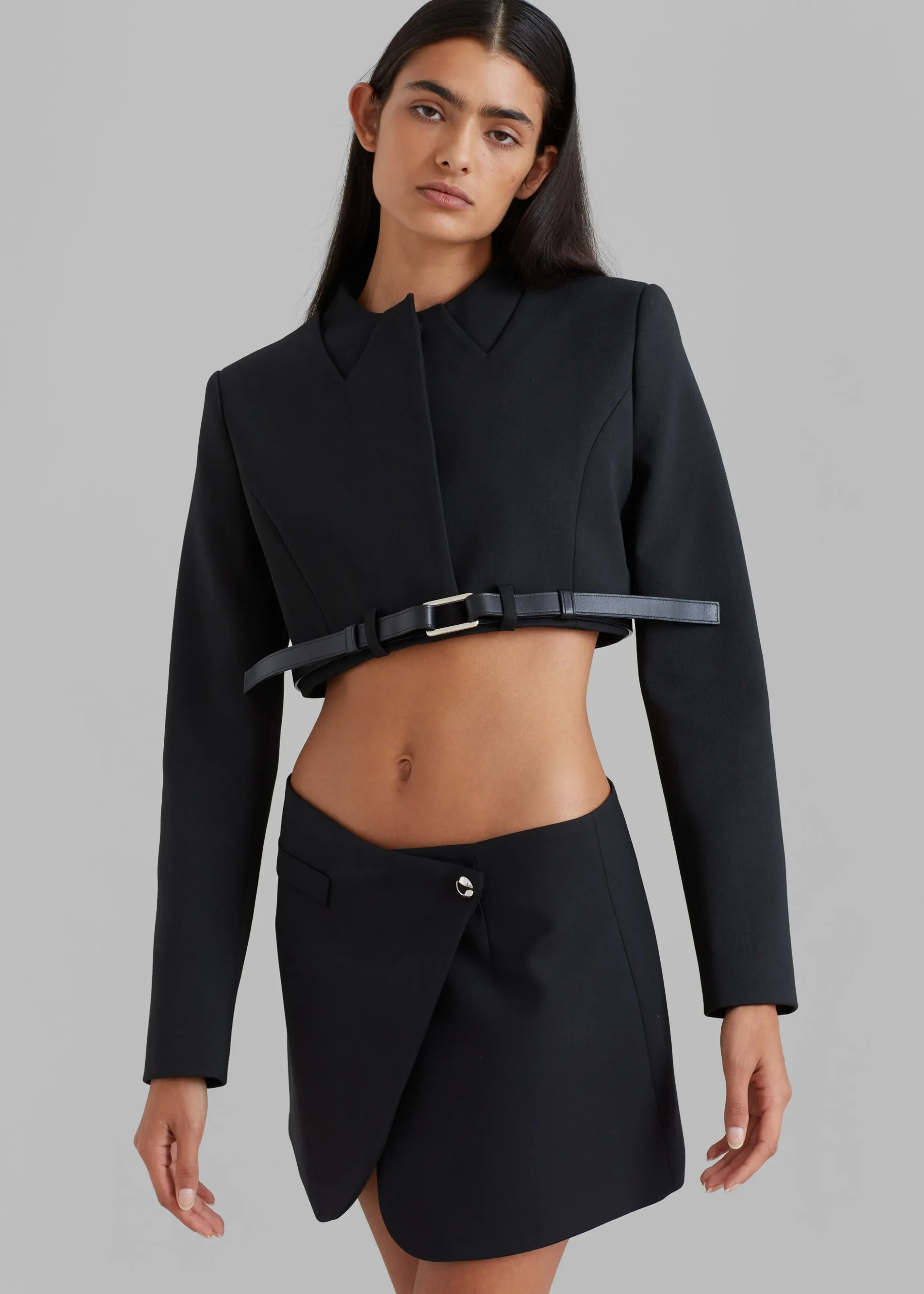 Coperni Cropped Trompe-L'Oeil Jacket