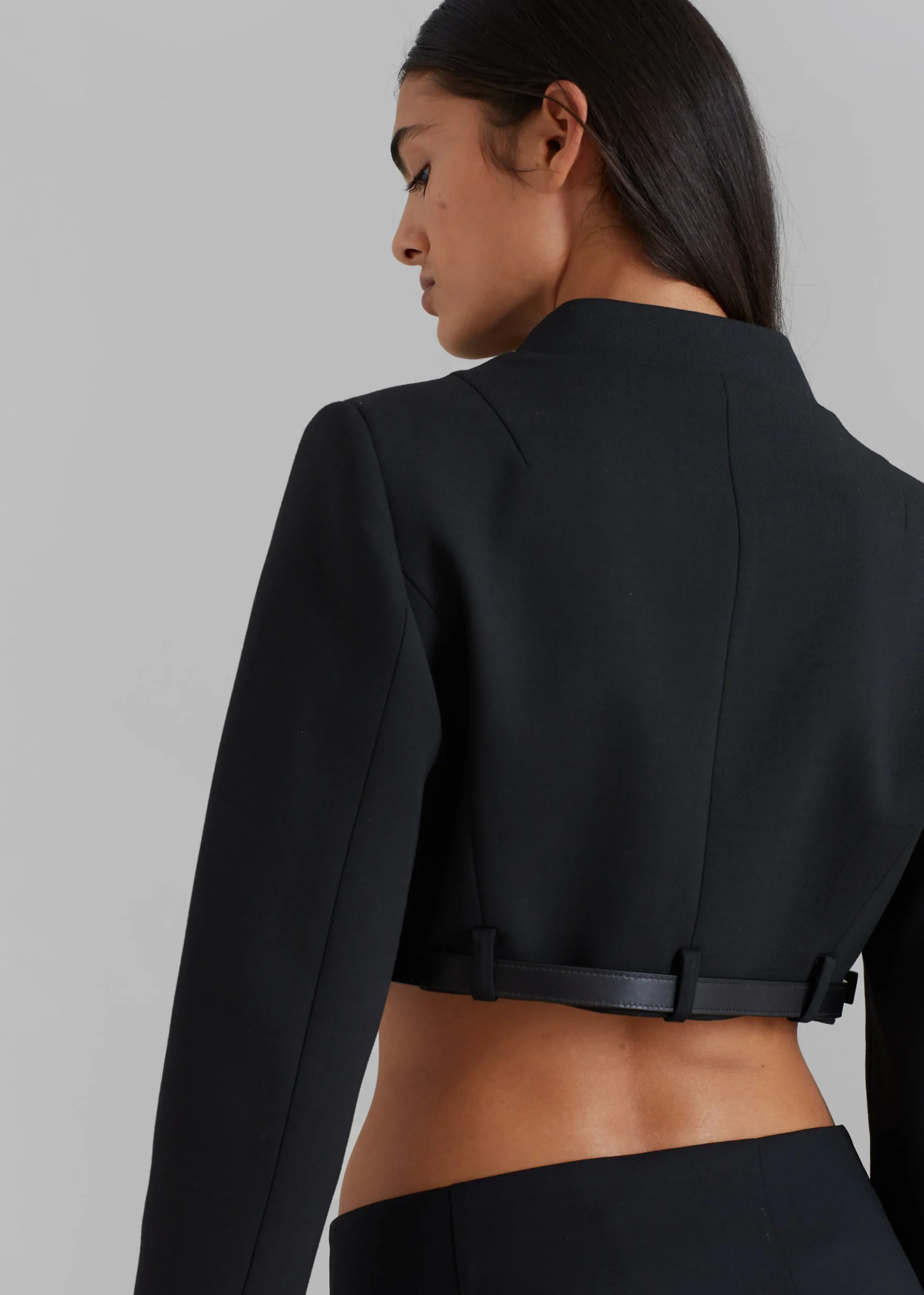 Coperni Cropped Trompe-L'Oeil Jacket