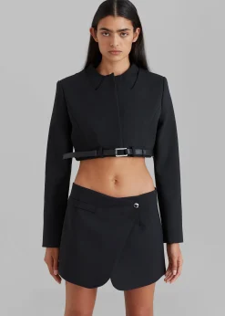 Coperni Cropped Trompe-L'Oeil Jacket
