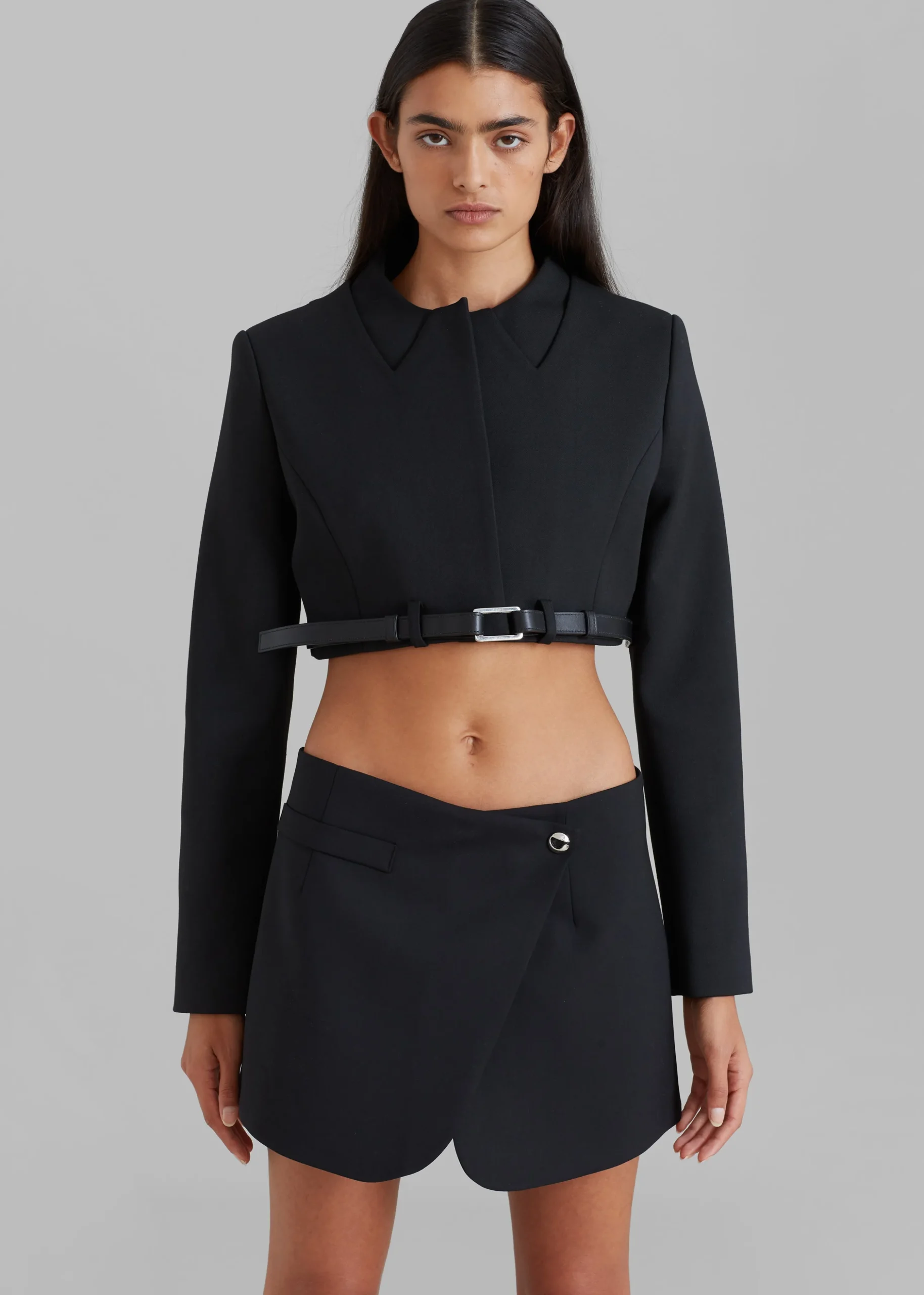 Coperni Cropped Trompe-L'Oeil Jacket