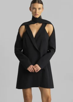 Coperni Cut-Out Tailored Dress