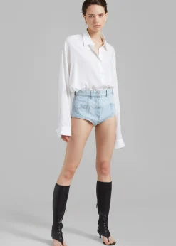 Coperni Denim High-Waisted Briefs