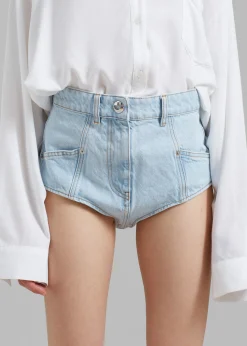 Coperni Denim High-Waisted Briefs