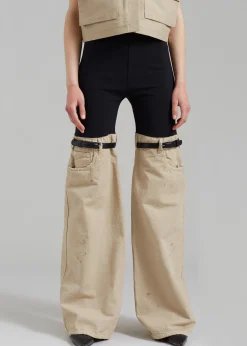 Coperni Hybrid Denim Trousers