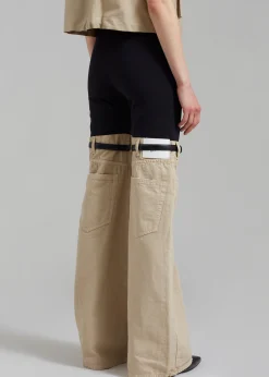 Coperni Hybrid Denim Trousers