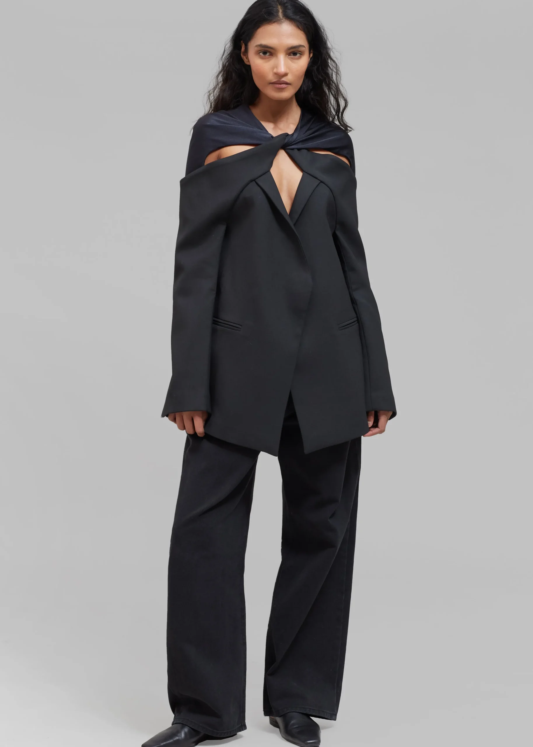 Coperni Twisted Cut-Out Jacket