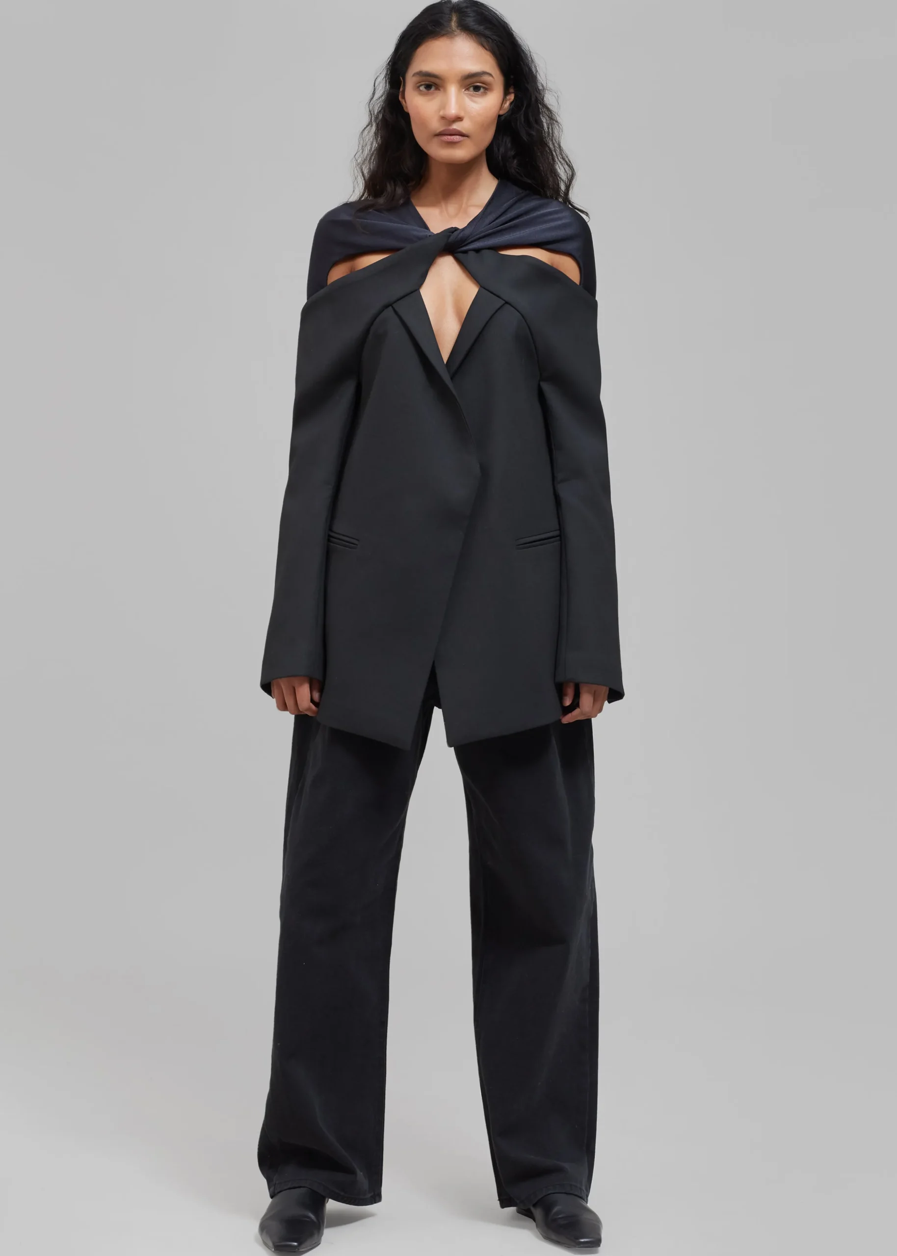 Coperni Twisted Cut-Out Jacket