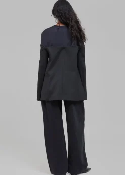 Coperni Twisted Cut-Out Jacket