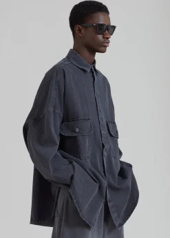 Dallas Men Denim Overshirt