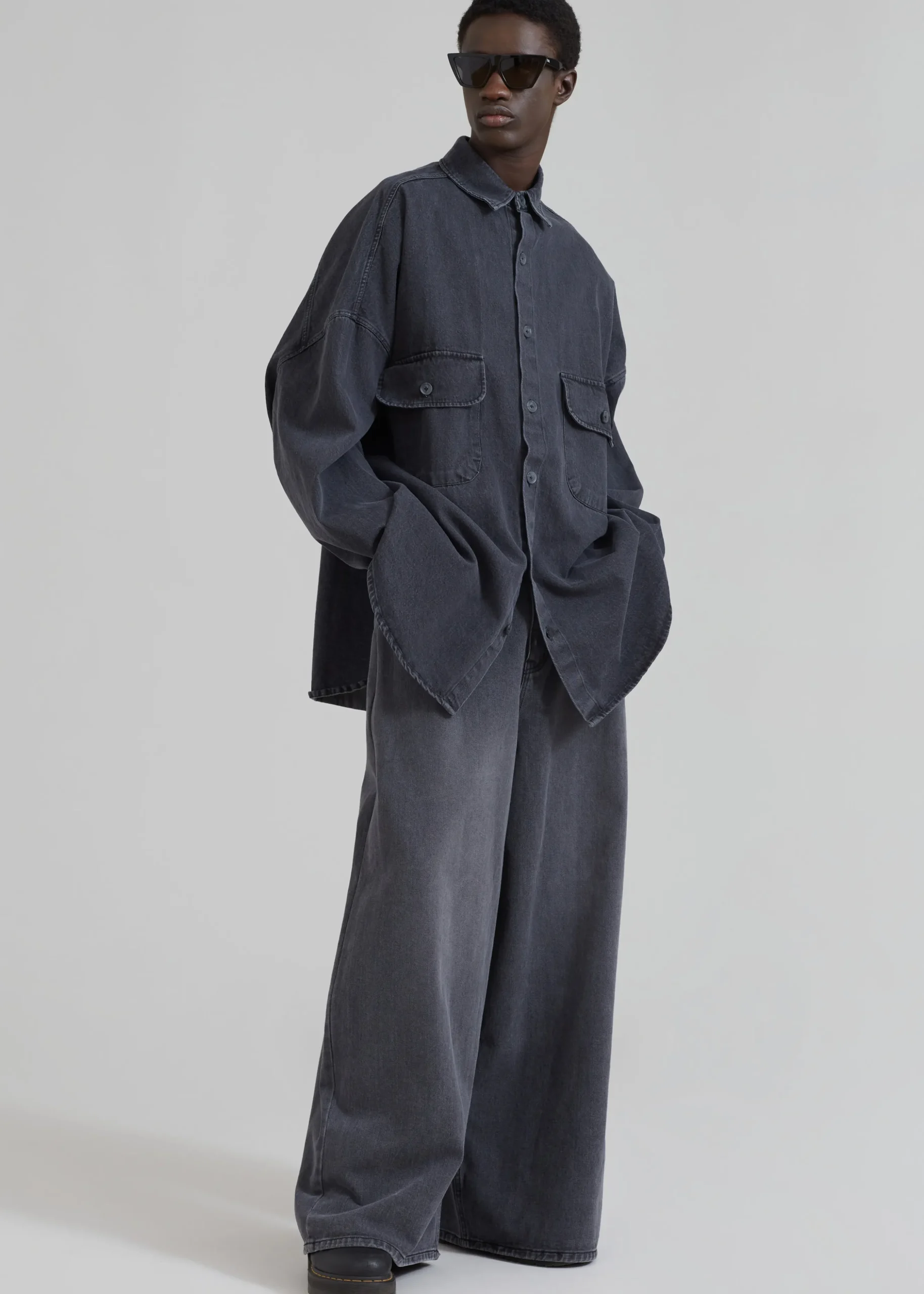 Dallas Men Denim Overshirt