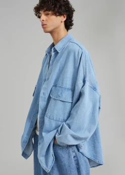Dallas Men Denim Overshirt