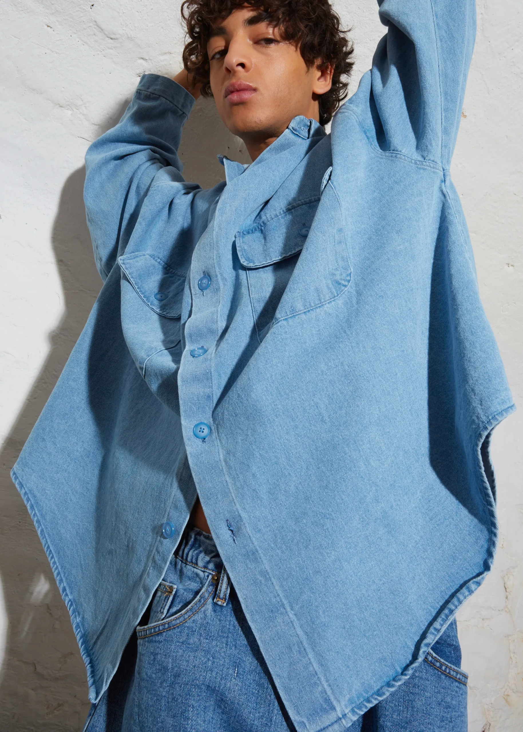 Dallas Men Denim Overshirt