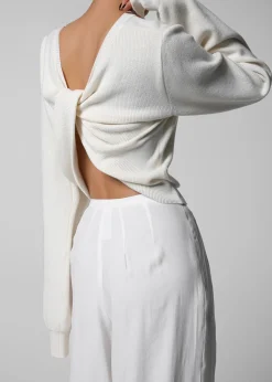 Darcey Twisted Knit Top