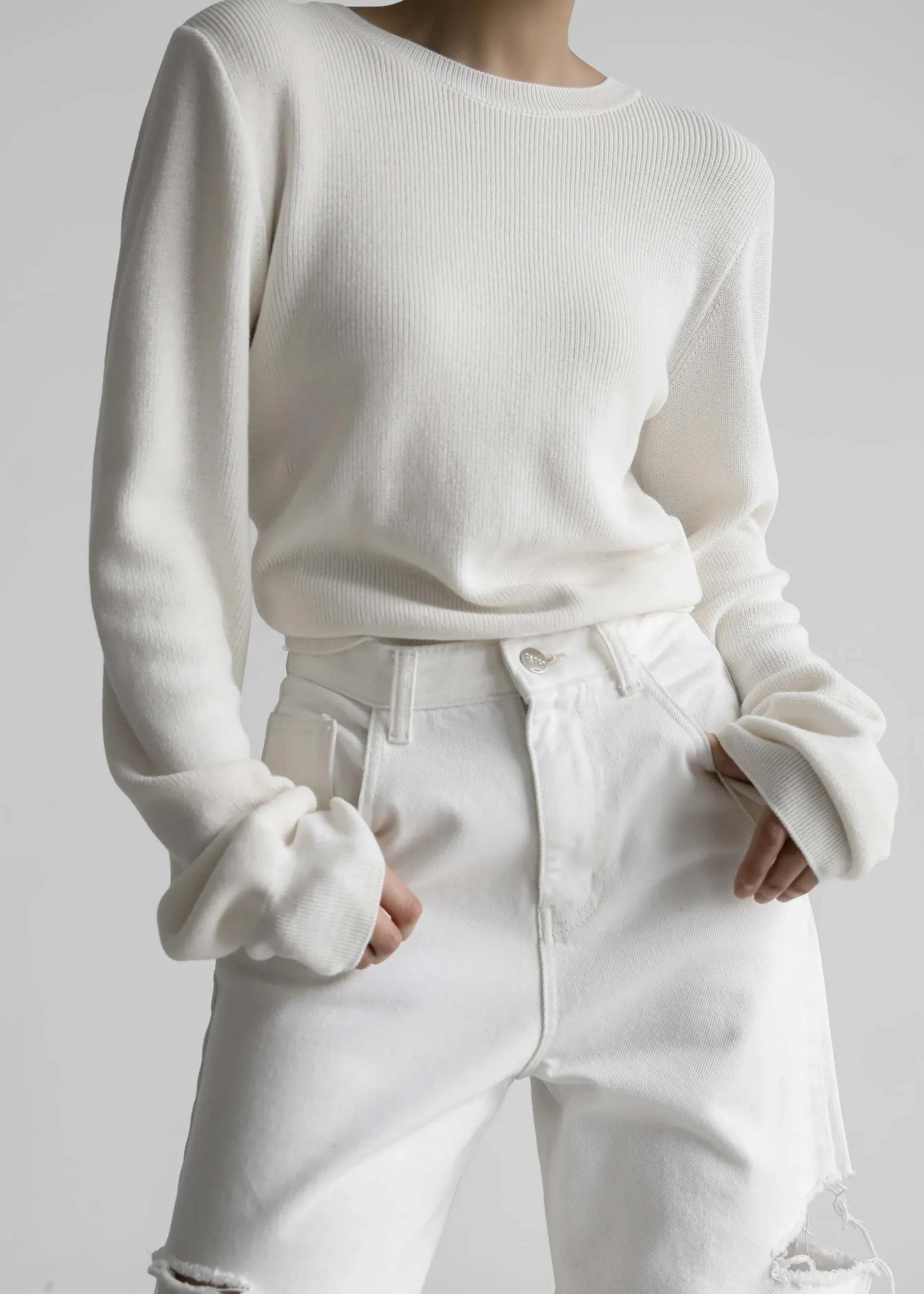 Darcey Twisted Knit Top
