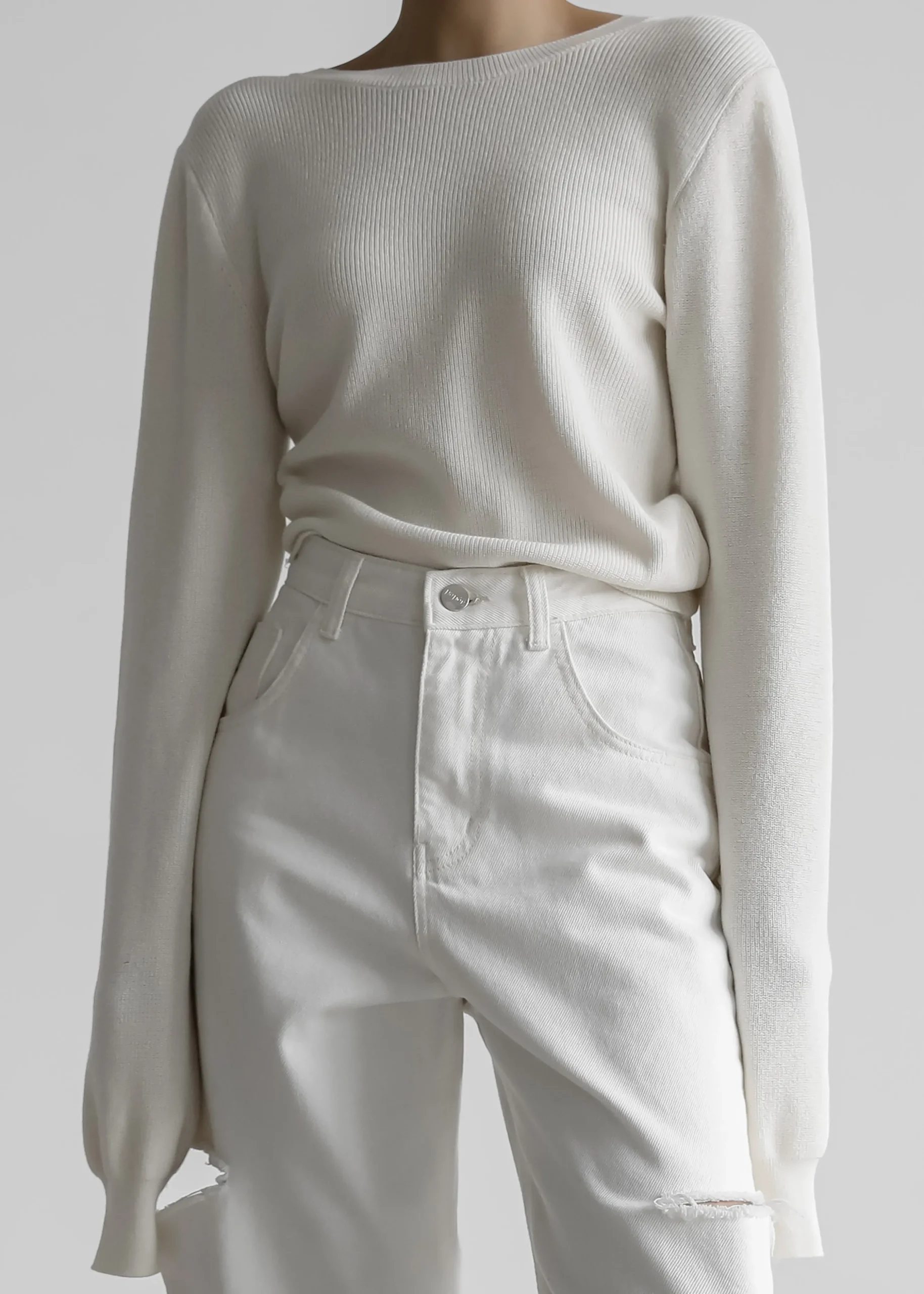 Darcey Twisted Knit Top