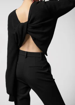 Darcey Twisted Knit Top