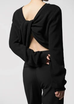 Darcey Twisted Knit Top