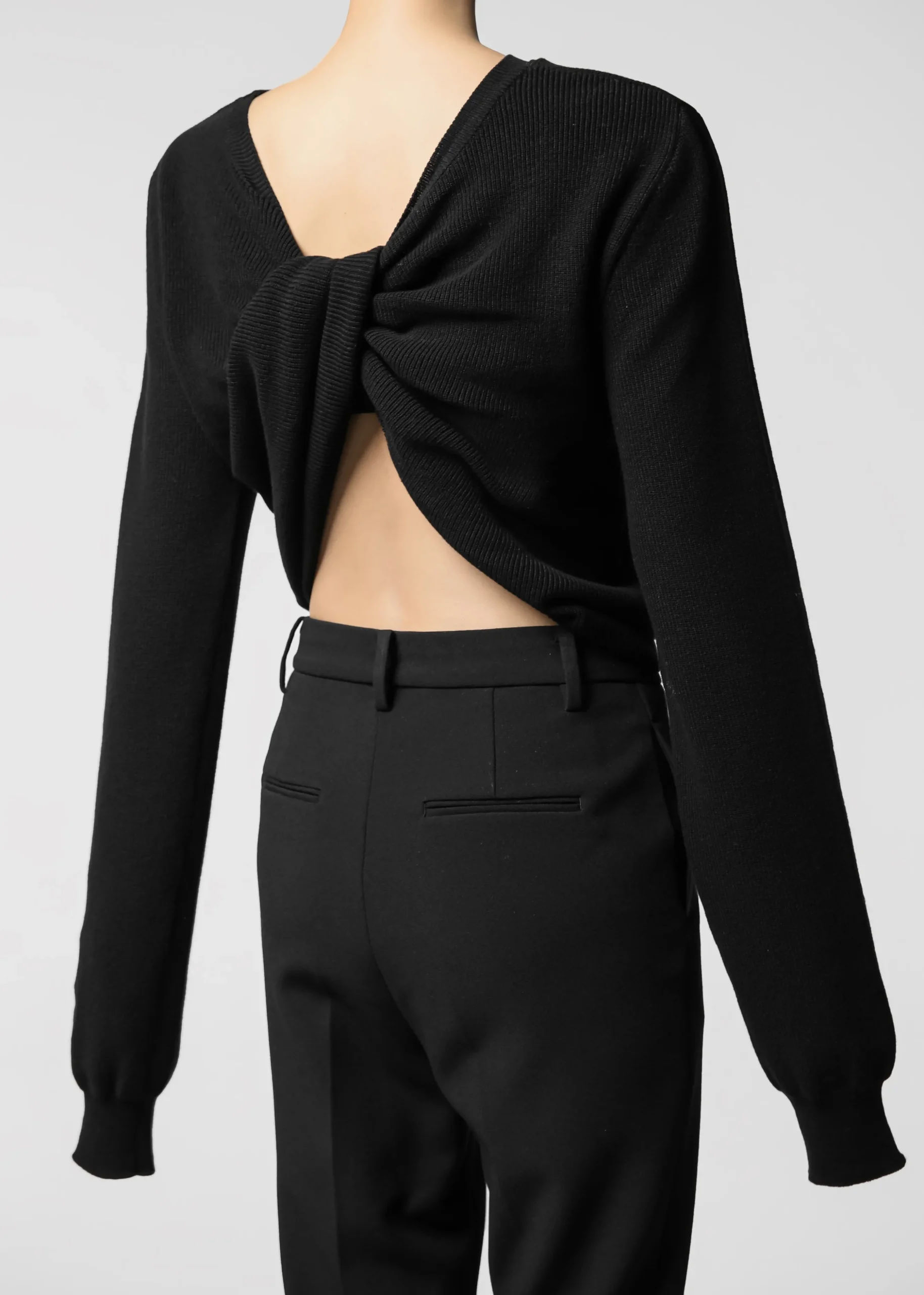 Darcey Twisted Knit Top