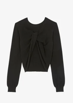 Darcey Twisted Knit Top