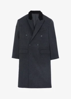 Dolly Contrast Collar Coat