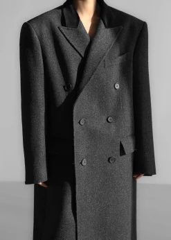 Dolly Contrast Collar Coat
