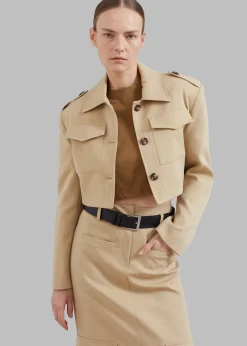 Eden Cropped Cargo Jacket