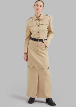 Eden Cropped Cargo Jacket
