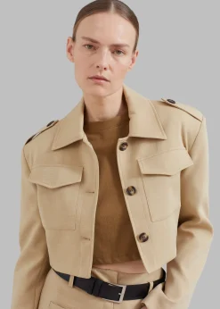 Eden Cropped Cargo Jacket