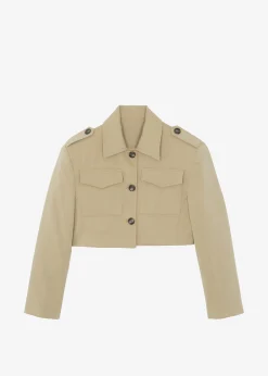 Eden Cropped Cargo Jacket