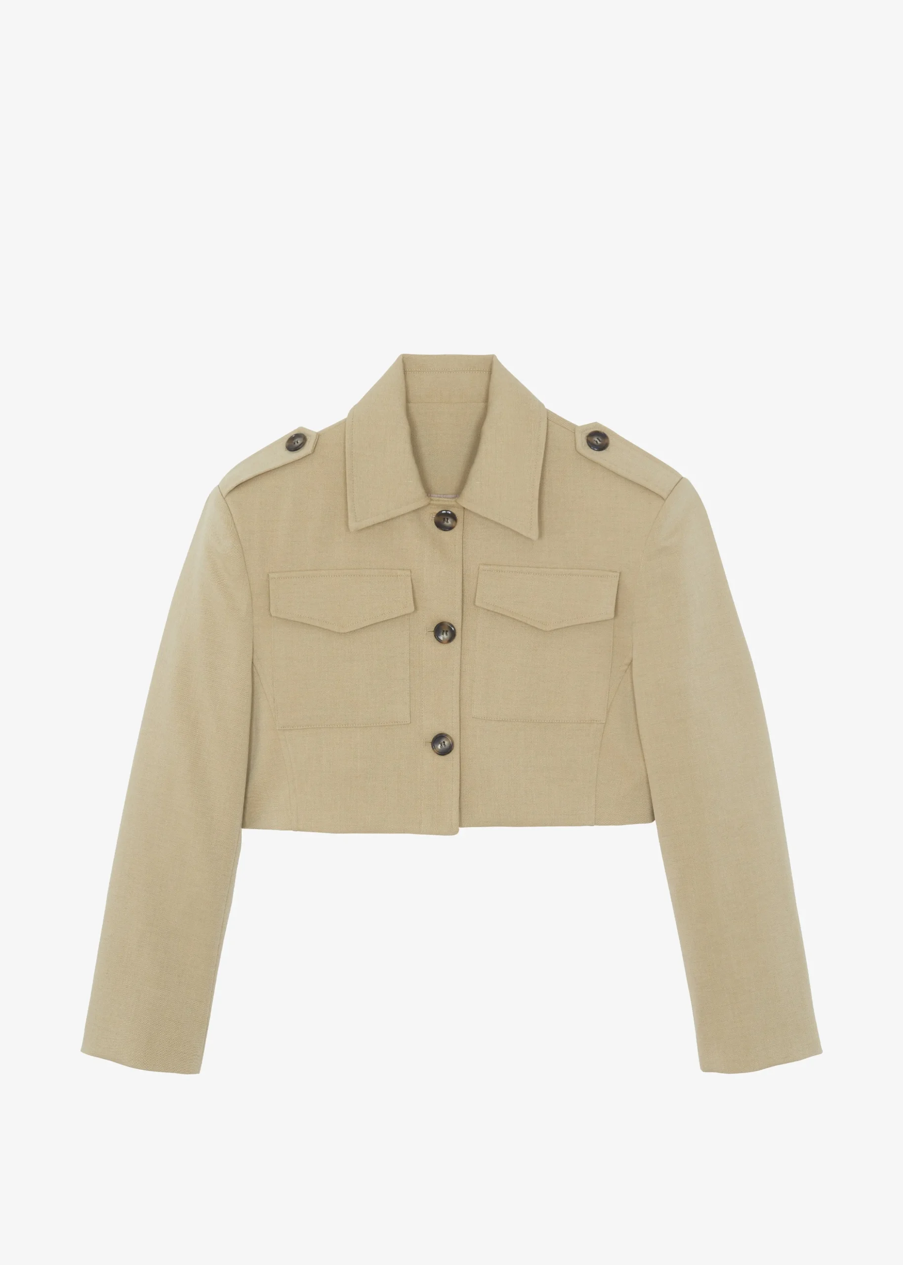 Eden Cropped Cargo Jacket