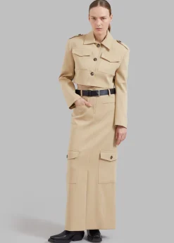 Eden Long Cargo Skirt