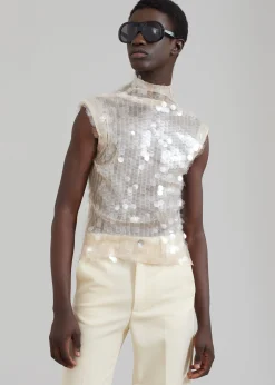 Egonlab Sequins Top